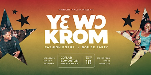 Y3 WO KROM! FASHION POPUP x BOILER PARTY | CO*LAB - Community {Arts} Laboratory