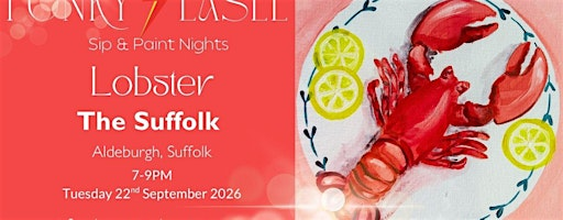 The Funky Easel Sip & Paint Party: Lobster | The Suffolk
