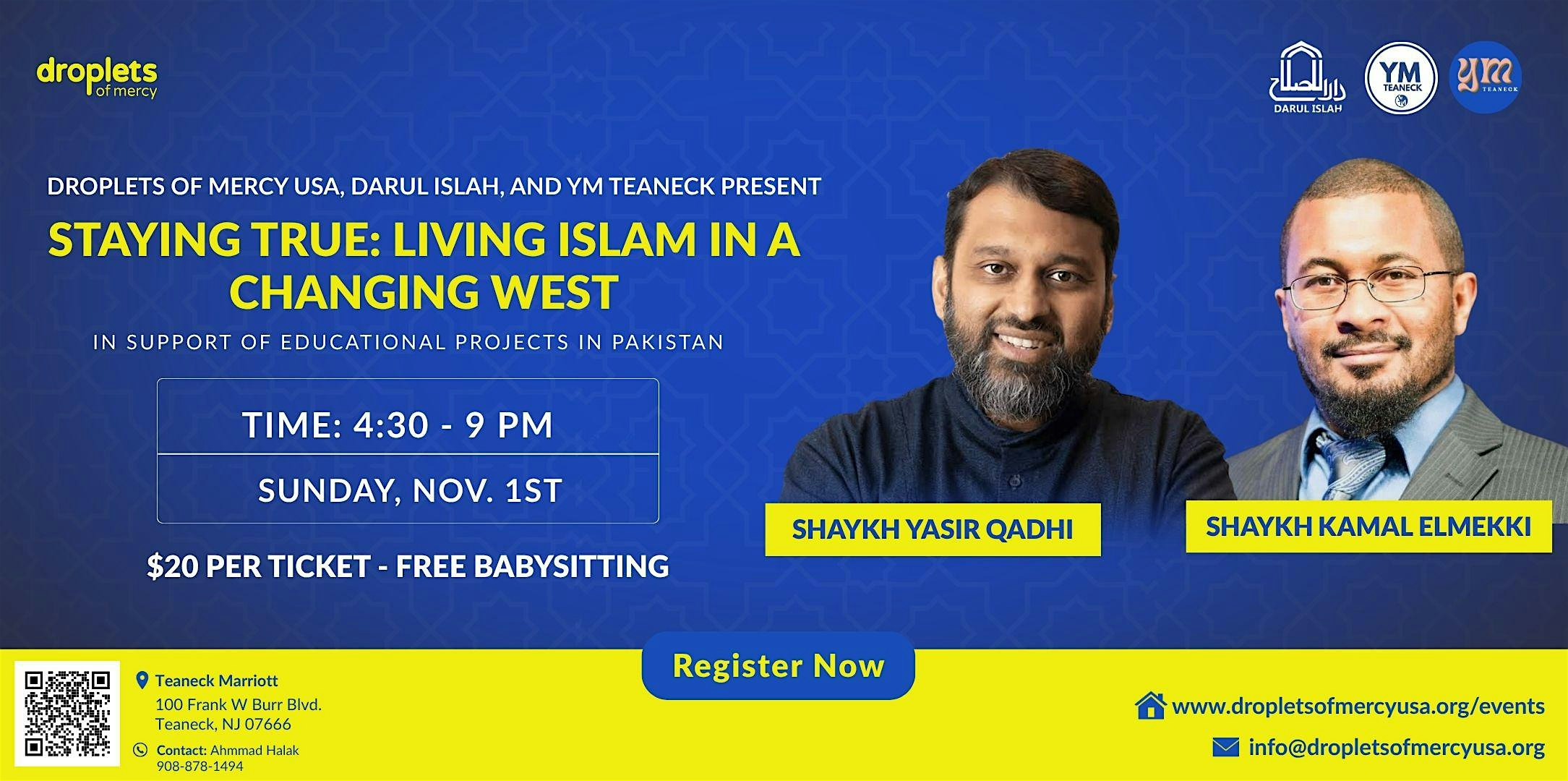 Staying True: Living Islam In A Changing West | Teaneck Marriott at Glenpointe