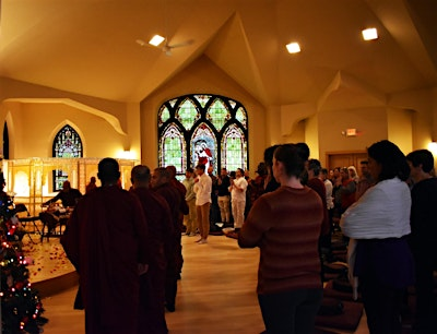 New Year Blessing at Blue Lotus Temple - Monk Sponsorship | Blue Lotus Buddhist Temple