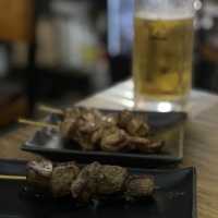 肚餓了😝😝來串串燒先🤍