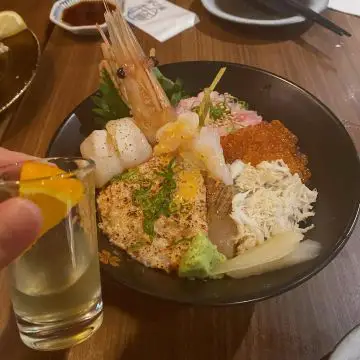 夢の丼💕美味魚生飯 