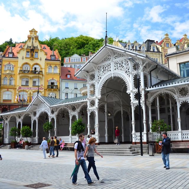 捷克Karlovy Vary♨️溫泉鄕