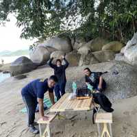 Gold Sweats at Pantai Esen! 