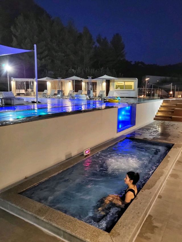 진짜 따뜻한 온수풀이 기분좋은, 스위트남원 가든풀🏊‍♀️