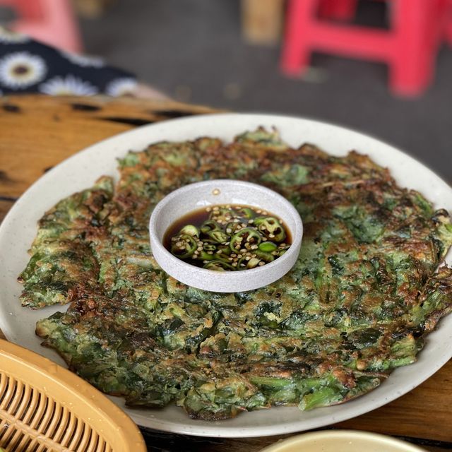 전이 맛있는 양평 야외 맛집 돌미나리집