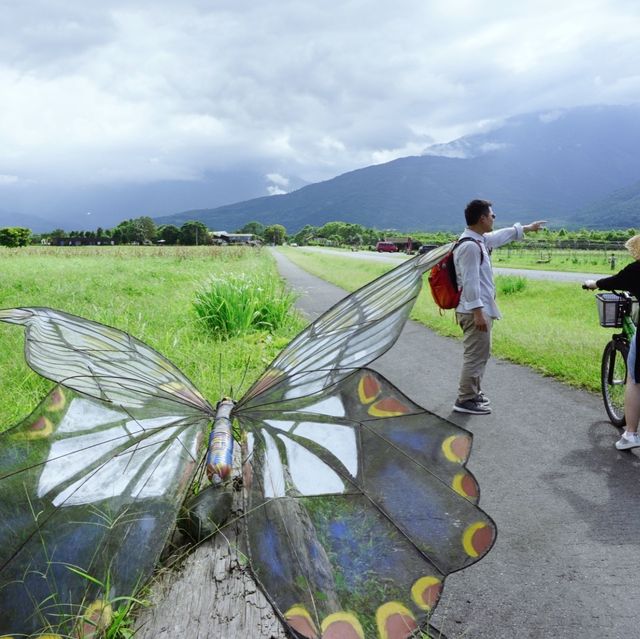 【花蓮‧景點】台灣最長的「森林鐵馬道」-大農大富平地森林園區 