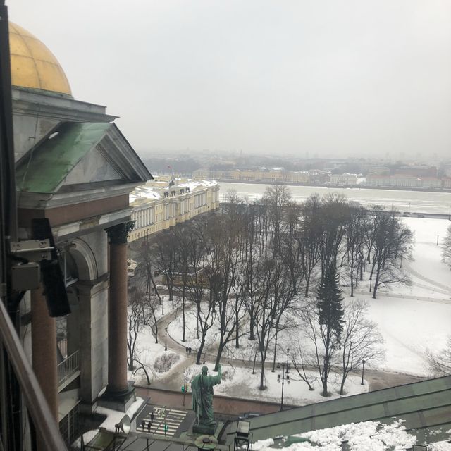 [러시아] 상트페테르부르크 시내가 한 눈에 들어오는 성 이삭 대성당⛪️