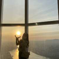 인생샷 노을명소 서울스카이 123층 🌇