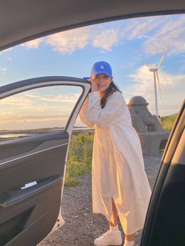 [제주도] 제주도 노을 스팟중 최고봉✨ 풍차와 노을의 조화