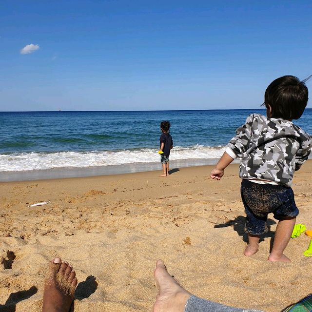 Soekcho Beach Beautiful East Coast, Korea