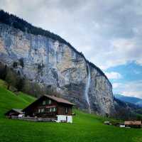 Breathtaking Scenic Town Of Lauterbrunnen