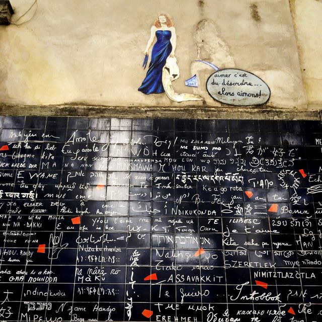 Wall of Love in Paris