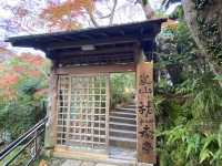 京都・嵐山 『祐斎亭』の紅葉