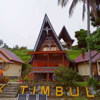 Traditional Batak house in Tuk-Tuk Timbul