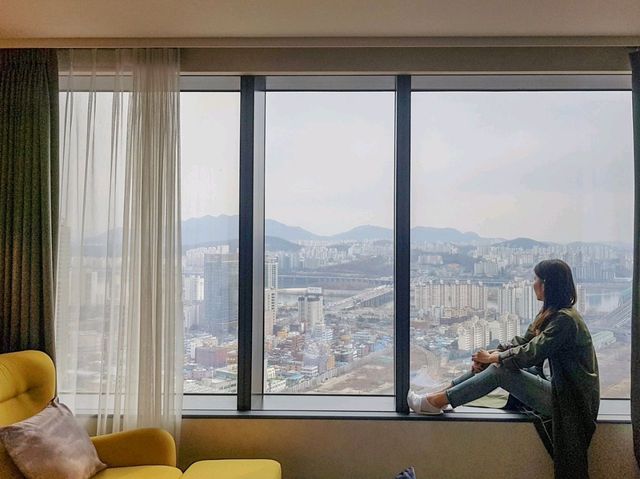 노보텔 스위트 앰배서더 서울 용산, 한강뷰 주니어스위트 🏨