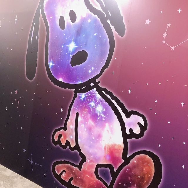帶我去月球👩🏻‍🚀🚀💯🧡太空漫步到「史努比宇宙探險展」