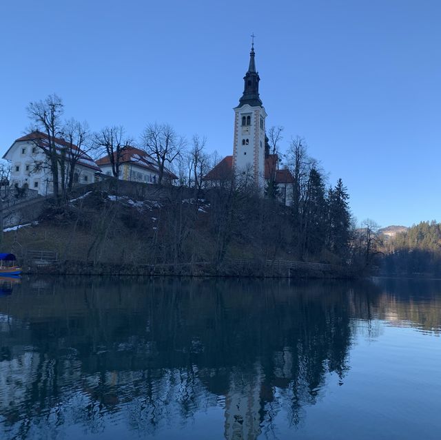 🇸🇮 Lake Bled… with a cute small island!