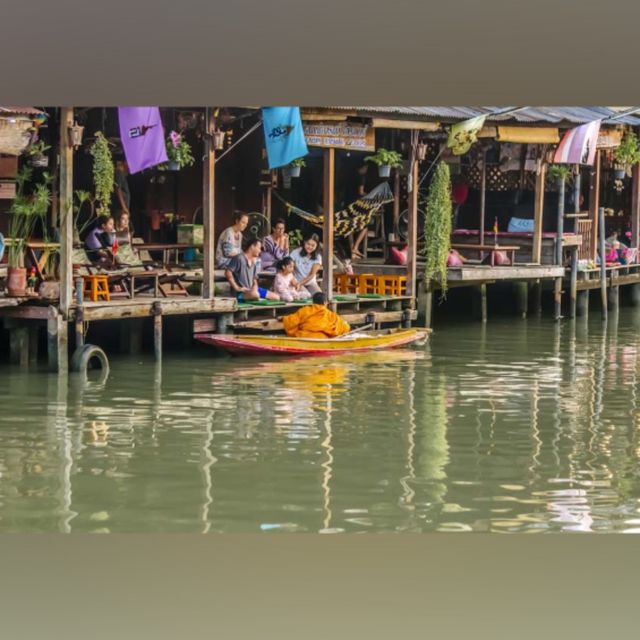 ตลาดน้ำอัมพวา ตลาดน้ำริมคลอง