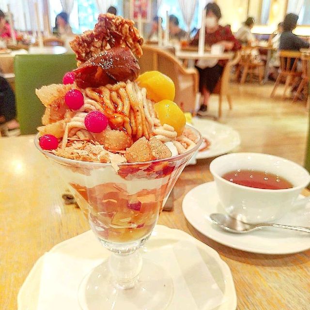 Parfait at the cafe Afternoon Tea / Tea Room