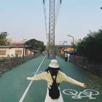 ไปถ่ายรูปเล่นที่ "สะพานเขียว" กันนนน🌿💚