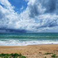 หาดไม้ขาว ก่อนฝนมา