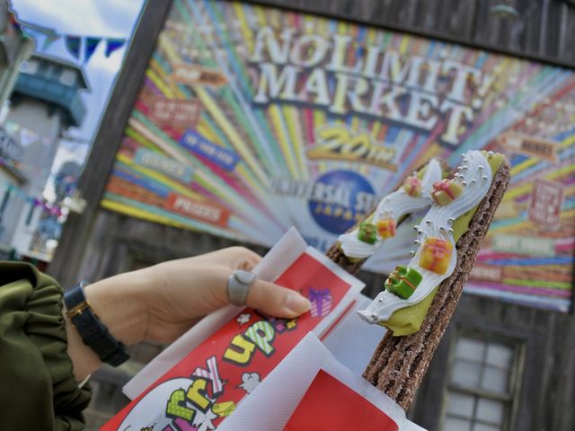 アトラクションだけじゃなくグルメも堪能😋