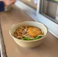 【鳥栖駅】ホームの中央軒で立ち食いうどん
