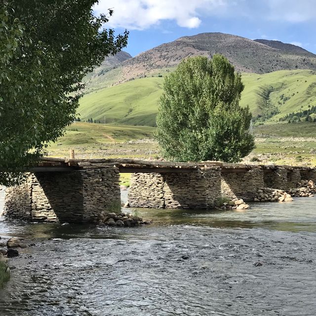 beautiful Tibetan Village in Daocheng