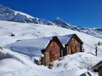 Switzerland kicks off 2023 with snow.