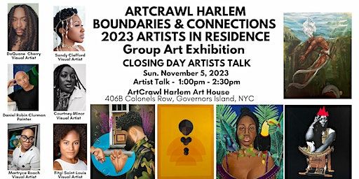 ArtCrawl Harlem Closing Day Artist Talk | Governors Island
