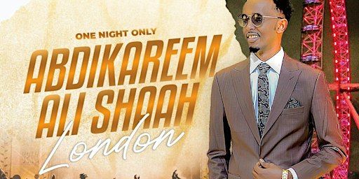 Abdikareem Ali Shaah Live In London | Christchurch Avenue, Harrow HA3 5BD, UK