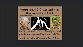 Innermost Characters Art Show and Meet The Artists Event | AM ART GALLERY