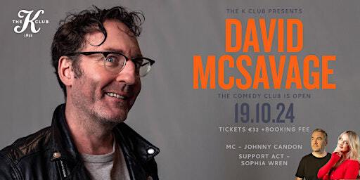 David McSavage & Sophia Wren with Johnny Candon as MC | The K Club | The Legacy Suite at South Clubhouse