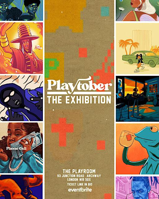 SUNDAY 3RD NOV - Playtober Workshop: Live Drawing | The Playroom (The Toy Project)
