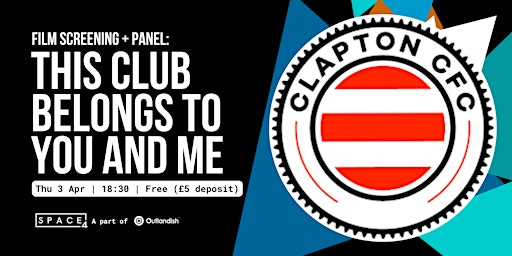 Film Screening + Panel: This Club Belongs to You and Me | SPACE4 (black gate entrance, 2nd floor)