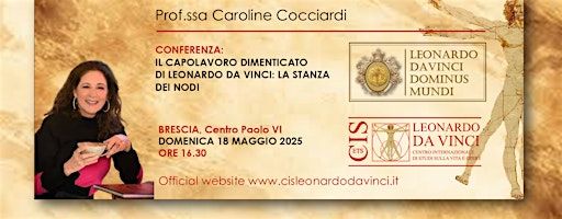 Il capolavoro dimenticato di Leonardo da Vinci - la stanza dei nodi | Centro Paolo VI