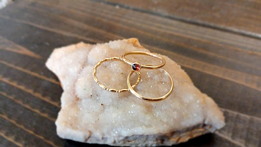 A Golden Opportunity:  Introduction to Gold-Filled Ring Making | Moonumental Jewelry Emporium & Makerspace