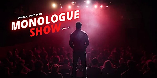 Monologue Show | vol. 6 | VANCITY Culture Lab, The Cultch Theatre