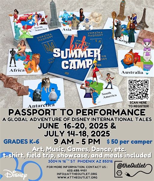Passport to Performance: A Global Adventure of Disney Intl Tales-SESSION 1 | 3004 N 16th Ave