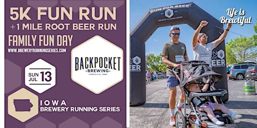 Run for Root Beer & Backpocket Brew | 2025 IA Brewery Running Series | Backpocket Brewing