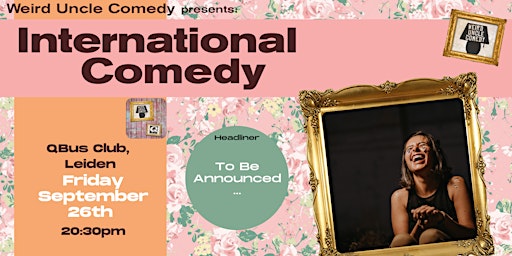 International Stand Up Comedy @QBus Club Leiden (English) | Qbus Club