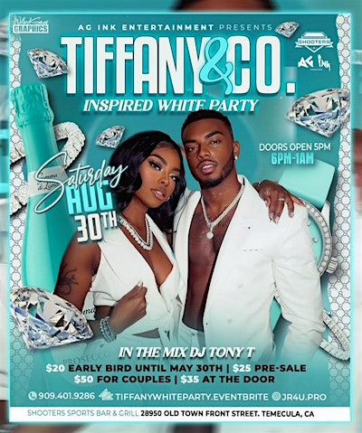 Ultimate White Party - Tiffany & Co. | Shooters