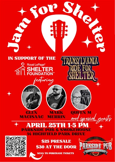 Jam For Shelter - Transylvania Edition! | Parkside Pub & Smokehouse