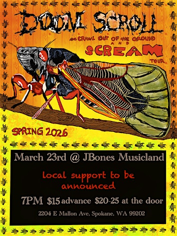 Doom Scroll with Myles Bullen and Porchcat | J Bones Musicland