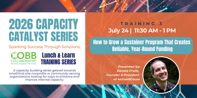 Capacity Catalyst Training: Fundraising | Cobb Chamber of Commerce