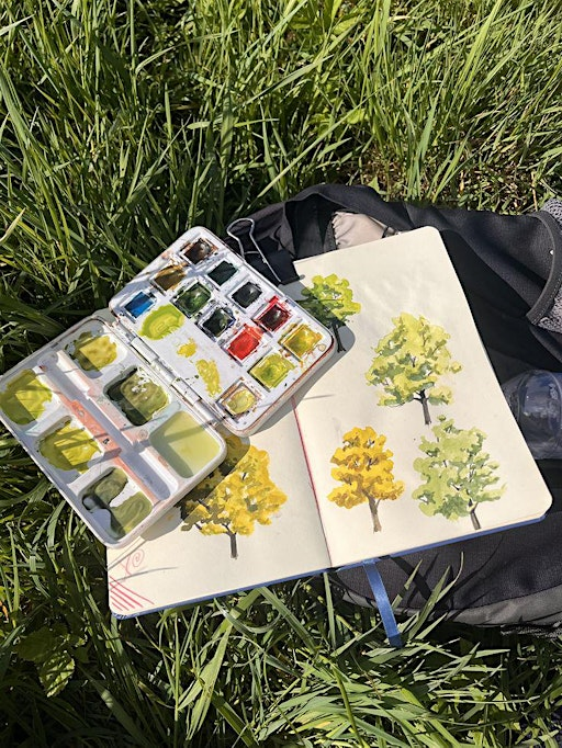 Watercolor Journals | Lakeside Park