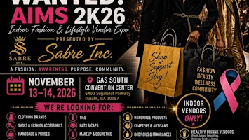 AIMS2K26 VENDORS  ONLY | Gas South Convention Center