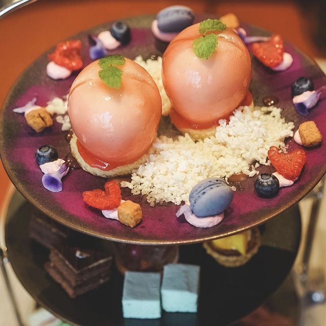 桃のスペシャルデセールは必食！BONBONHEUR