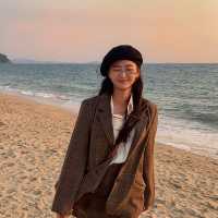 인생노을을 만난 보령 "대천해수욕장"